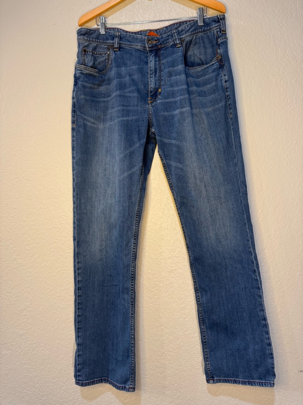 Tommy Bahama Men's Straight-Leg Denim Jeans in Medium Blue